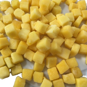 DSF HACCP Frutas a Granel Certificadas por BRC Chino, Jugo Concentrado de Mango Congelado en Cubos de 10x10 mm, Naturalmente Dulce, Grado A, Proceso LQF <span class=keywords><strong>2</strong></span> - Product Image 1