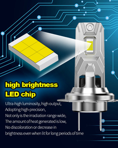 Nouveau H7 ampoule de phare LED haute tension 12V Canbus Compatible Amarillo et projecteur LED blanc pour phares de voiture <span class=keywords><strong>Pulsar</strong></span> <span class=keywords><strong>NS</strong></span> 200 - Product Image 5