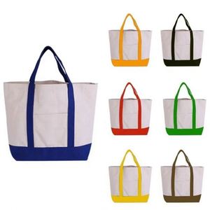 Bolsa de Lona Personalizada con Diseño de Patchwork, Ecológica, de Algodón, Estilo Escolar, con Cierre, Creativa, con Estampado, Mochila con Cordón para el Campus - Product Image 1