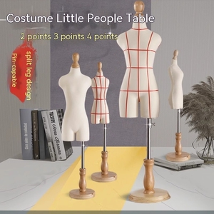 Naaisters Vrouwelijke Jurk Ontwerp Mini 1/2 1/3 1/4 Naaien Mannequins Schuim Inclusief Been Half Body Mannequin Kleermaker Couture - Product Image 2