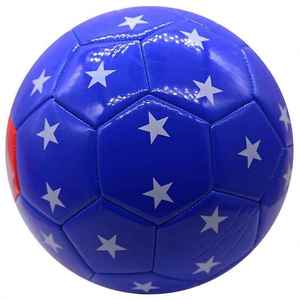 Balón de fútbol híbrido de alta calidad para entrenamiento deportivo de equipo, características de cuero de PU ligero hecho a medida - Product Image 6