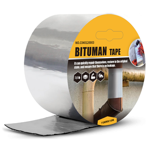 Ruban de bitume EONBON Ruban d'étanchéité bitumineux modifié en caoutchouc auto-adhésif en aluminium - Product Image 1