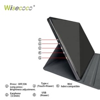 Moniteur à écran tactile de 11 pouces, moniteur tactile capacitif à 10 points, écran Amoled de 11 pouces 1728x2368 2k Ips usb-c Oled moniteur Portable