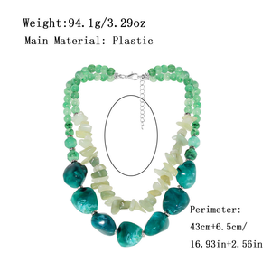 Collares largos con cuentas personalizados de fábrica para mujer, joyería de moda, regalos para mujer, gargantilla, collar para mujer - Product Image 5