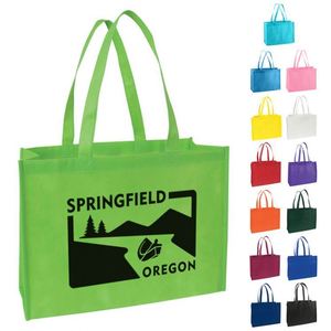 Bolsas de Compras Reutilizables y Portátiles de Tela No Tejida para Supermercado, al por Mayor, Económicas, con Logotipo Personalizado - Product Image 1