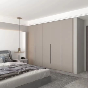 Armadio Moderno Semplice ed Economico con Ante Scorrevoli in Legno <span class=keywords><strong>per</strong></span> Camera da Letto, Appartamento, Casa Vacanze, Stanza in Affitto, Arredamento <span class=keywords><strong>per</strong></span> Bambini - Product Image 1