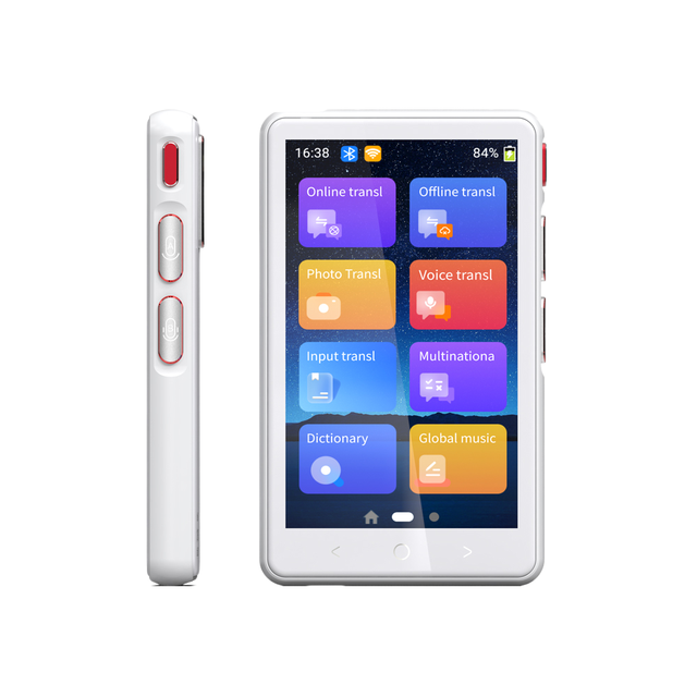 4 Inch Smart Voice Translator Instant Offline Translation For 19 Languages Online 139+ Via WiFi IPS