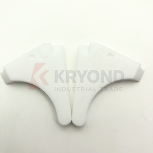 1 paire de feutre de nettoyage 45x31.5mm Kompac III 90850 GTO pour machine à imprimer Accessoires offset Pièces durables - Product Image 2