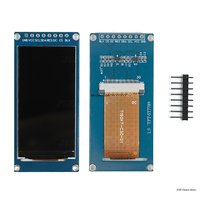 Layar TFT Sudut Penuh IPS 1.9 Inci Layar LCD Modul Tampilan Warna Port Serial SPI Definisi Tinggi 170X320 ST7789