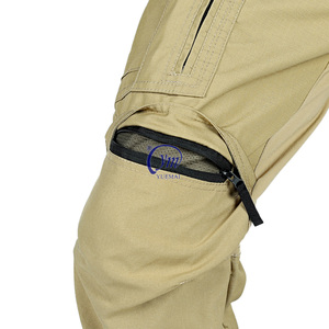 Vendita calda lavoro di formazione escursionismo più tasche <span class=keywords><strong>pantaloni</strong></span> Rip-stop grigio oliva <span class=keywords><strong>kaki</strong></span> Camo tattico Cargo pantalone - Product Image 4