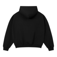 Hoodie Polos Pria Ukuran Besar Bordir Logo Custom Sablon Grosir Hoodie Tebal Oversize Street Fashion