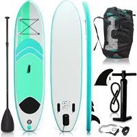 Foldable PVC Inflatable SUP Board Standup Paddleboard Paddle Surf