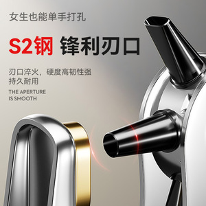 คีมเจาะหนังนิวเซียง เหล็กกล้าคาร์บอนสูง หลายขนาด เครื่องมือทำเข็มขัด DIY - Product Image 4