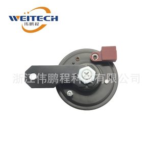 Weitech <b>Polished</b> Aluminum Woofer Horn 12V Waterproof High Decibel <b>Car</b> Horn For Replacement Repair - Product Image 4