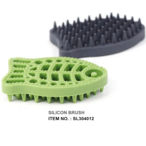Spazzola in silicone per animali domestici, resistente e facile da pulire spazzola da bagno per animali domestici per la bellezza, è una spazzola per animali da compagnia per fare il bagno - Product Image 2