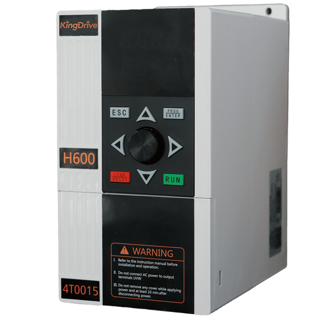 Kingdrive 3 Phase 380V 0.75-75kW Low Cost VFD Variable Frequency Drive, Affordable AC Frequency Inverter for Factory Automation