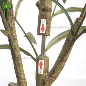 Albero di olivo artificiale in pentola finto impianto in vaso interno con foglie realistiche alto in finta seta pianeta di oliva per ufficio arredamento interno - Product Image 6