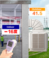 Aire acondicionado industrial de pared de 380V personalizable, compresor de techo, función de refrigeración, Enfriador de aire