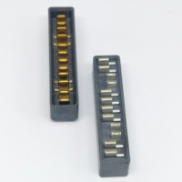 Connecteur mâle DGDTE 2,7 mm pas de 12 broches L05M 60 VDC 25 A/broche, boîtier en alliage de cuivre et plastique, personnalisable pour batterie de drone