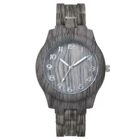 Montre-bracelet unisexe en silicone à motif bambou, style bois de santal, numérique, créative, anti-acier, bracelet tendance, quartz 40mm, best-seller AliExpress