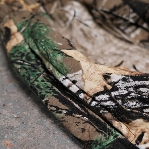 Streetwear Custom High Waist Drawstring <b>Camo</b> Distressed Ripped All Over Print Camouflage Jorts <b>Cargo</b> Jeans Denim <b>Shorts</b> for Men - Product Image 4