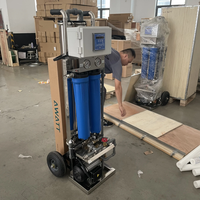 Système d'eau pure portable LEVAO RO DI pour le lavage de voitures, le nettoyage des vitres et des panneaux solaires, machine de filtration d'eau déionisée