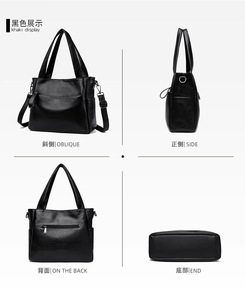 New Women's <b>Soft</b> Pu <b>Leather</b> <b>Purses</b> and Handbags Ladies Shoulder Tote Bag PU <b>Leather</b> Hand Bag Designer <b>Purses</b> Women's Handbags - Product Image 4