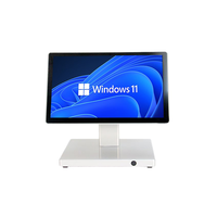 Terminal POS MJ-T2 15,6 Inci Layar Tunggal atau Ganda, Sistem Android dan Windows All-in-One, Mendukung Layar Sentuh Kapasitif