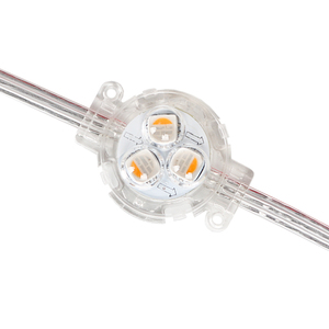 SHIJI Permanent Christmas <strong>Track</strong> <strong>Light</strong> <strong>UL</strong> 30mm RGBW UCS2904 <strong>LED</strong> Pixel <strong>Light</strong> Outdoor Waterproof Pixel <strong>Led</strong> Point <strong>Light</strong> Source RGBW