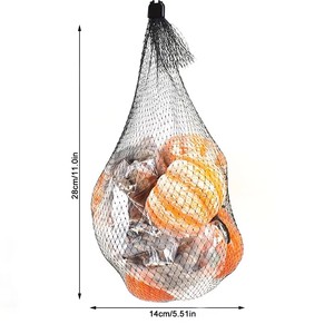 Artificial Pumpkins <b>Mini</b> Pumpkins Pine Cones Maple Leaves Acorns Pomegranate Assorted Set Thanksgiving Easter Fall Home <b>Table</b> - Product Image 5