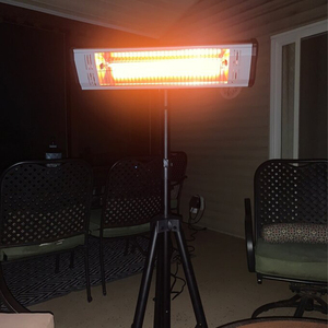 <b>Portable</b> Gas Patio <b>Heater</b> with Dome Shape and Steel Construction Modern Bar Style for Outdoor Use - Product Image 4
