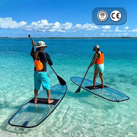Hiby — planche de Surf supérieure à 11 pieds, Paddle avec support Transparent, livraison gratuite