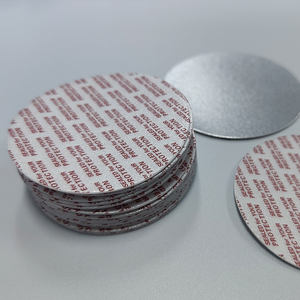 Изготовленный на заказ цвет PET/PE/PP алюминиевая фольга чувствительная к давлению прокладка колпачок уплотнительные крышки самоклеящийся вкладыш для затвора бутылок - Product Image 1