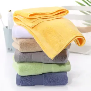 Low Price Hotel Bath Towels Bath 100% Cotton Hotel Wholesale Bath Towels 100% Terry Cotton Quick Dry Hotel Wash Cloth Face Towel