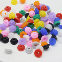 10 pièces/sac 2.35mm coloré Silicone perceuse à ongles bouchon anti-poussière anti-poussière ongles cache-poussière collecteur garde pour polisseur à ongles