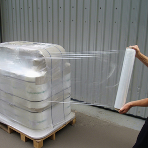 Transparent Waterproof <b>Plastic</b> <b>Shrink</b> Film Rolls for Industrial Food Grade Pallet Wrapping Heat Seal Laminated Disposable Pof - Product Image 1