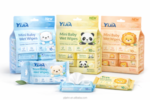 Fabricant de lingettes miniatures OEM Lingettes humides emballées individuellement <span class=keywords><strong>Petit</strong></span> paquet pour les voyages Hôtel Promotion - Product Image 2