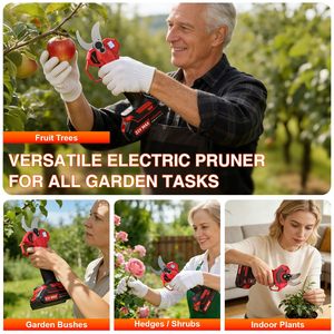 Sécateur à fruits haute performance, ciseaux de jardin, sécateur sans fil 32 mm, <span class=keywords><strong>batterie</strong></span> lithium-ion, sécateur électrique - Product Image 3