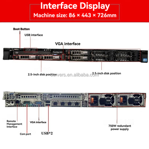 เซิร์ฟเวอร์ Dell Poweredge R620 Xeon E5-2630l มือสอง สภาพดี ราคาคุ้มค่า สำหรับงานหนัก ขนาด 1U แบบ Rack Server - Product Image 3