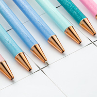 Stylos à bille rétractables personnalisés avec logo, de haute qualité, mignons, en métal, pour publicité, cadeau, nouveauté, papeterie pour cadeaux promotionnels