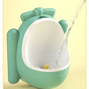 Orinal de pared Lebonni para niños, asiento de entrenamiento para ir al baño con brazos de apoyo y cubierta suave - Product Image 2