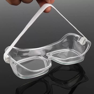 Lentilles PC/PVC respirantes, anti-buée/anti-rayures, anti-poussière/sable/vent, design poreux et sûr, protection souple - Product Image 3