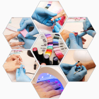 Logo OEM en vrac sans hema 2 en 1 gel facile à tremper uv vernis gel sans hema