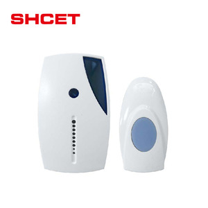 Sonnette électronique sans fil 220V, sonnette sans fil étanche 32 sonneries, carillon intelligent, sonnette de porte, sonnette de porte de SHCET - Product Image 2