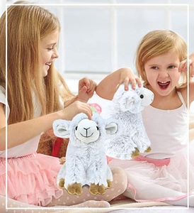 Cpc Tùy Chỉnh Đồ Chơi Sang Trọng Huggable Fluffy Dễ Thương Trang Trại Động Vật Ôm Thú Nhồi Bông Đồ Chơi Quà Tặng Cừu Trắng Tùy Chỉnh Đồ Chơi Sang Trọng - Product Image 6