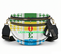 Sac bandoulière en forme de coquille Sorority NCBW 100, design élégant avec lettres grecques, sac unisexe en forme de coquille, sac bandoulière d'extérieur