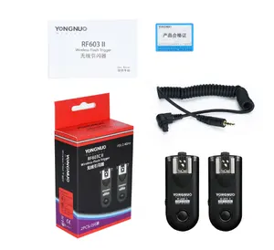Yongnuo RF603 II RF 603 II Wireless Flash Trigger 2 Transceivers for 50D, EOS 5D
