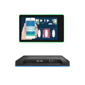 Terminal mural PC 10,1'' Rockchip Wi-Fi NFC/RFID pour usage professionnel avec alimentation PoE et système de réservation étanche - Product Image 1