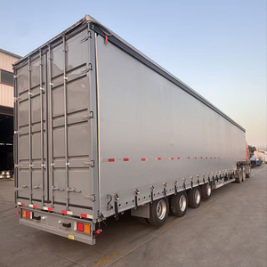 New Fengniao 53 Ft Dry <b>Van</b> Enclosed <b>Box</b> Trailer 3 Axles Semi Trailer 1001-2000 kg Payload for Sale - Product Image 1