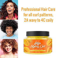 Gel Coiffant Professionnel pour Cheveux Bouclés : Définition, Hydratation, Effet Mouillé, Fixation Forte